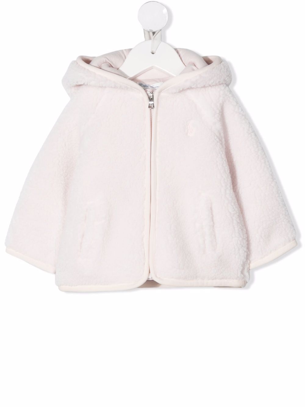 

Ralph Lauren Kids hooded faux-shearling coat - Pink