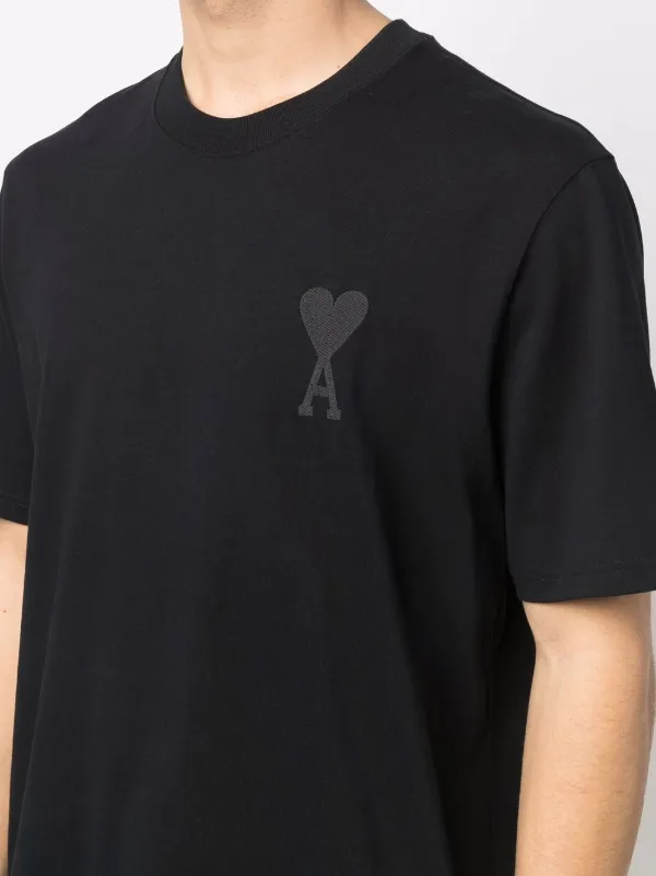 AMI Paris Ami De Coeur organic-cotton T-shirt - Farfetch