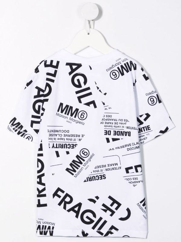 【新品・未使用】MM6　Kids Fragile Tシャツ　16Y