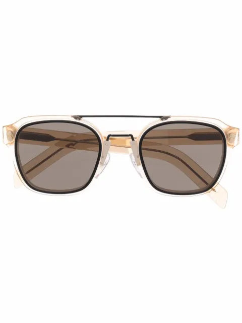 Prada Eyewear tinted pilot-frame sunglasses
