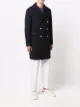 Tagliatore double-breasted wool coat