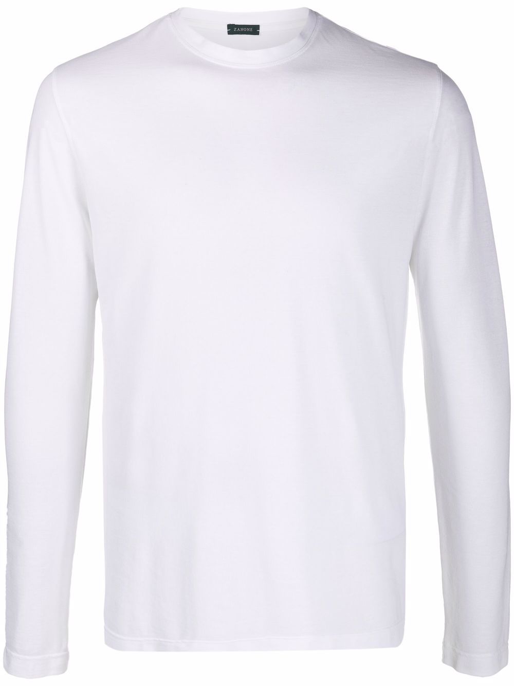 

Zanone playera con cuello redondo - Blanco