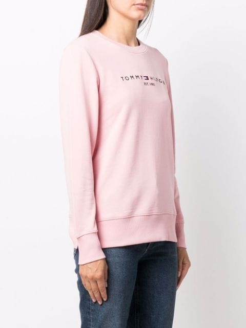 Tommy Hilfiger Embroidered Logo Sweatshirt - Farfetch