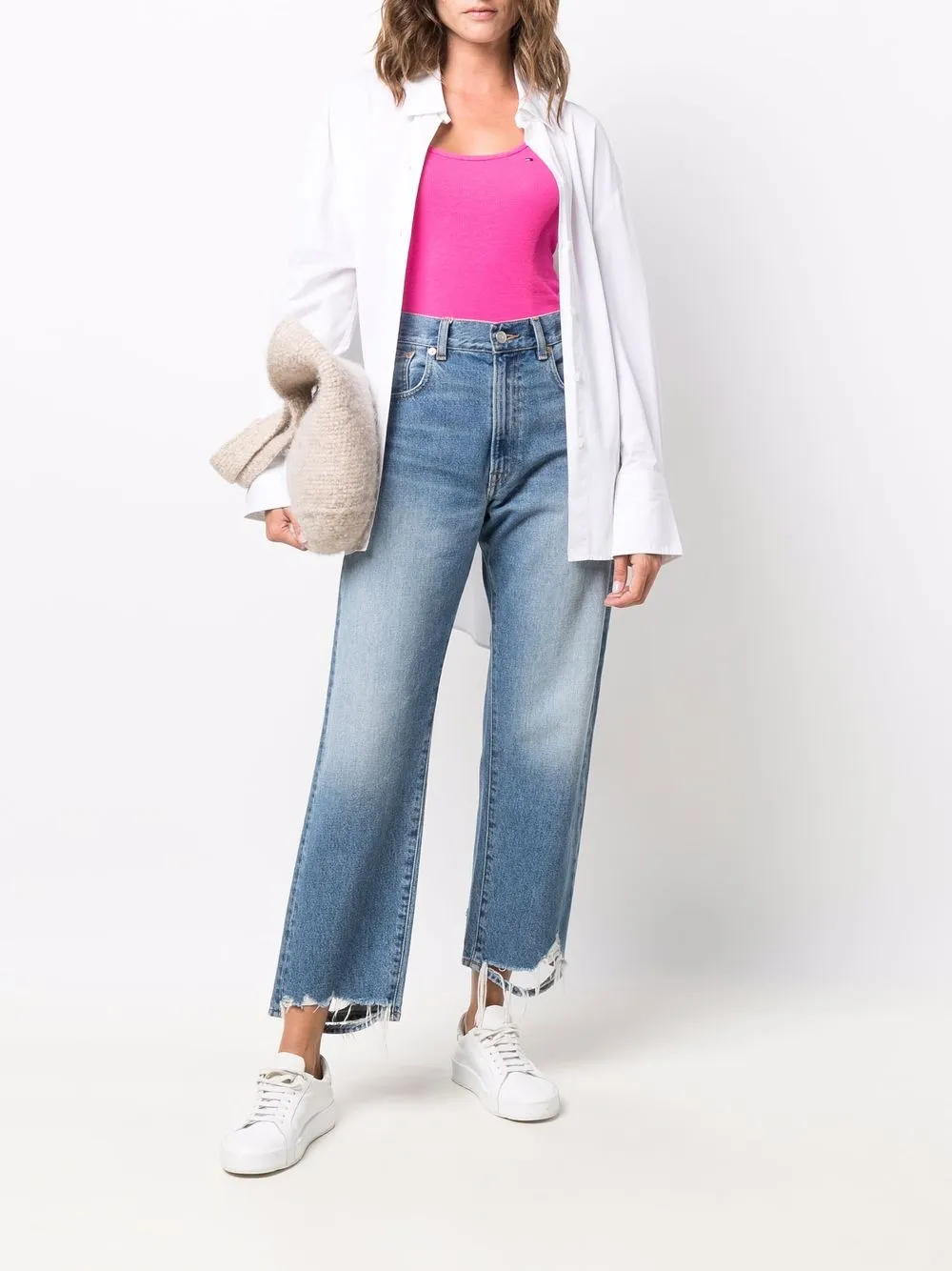 фото Tommy hilfiger топ с вышивкой