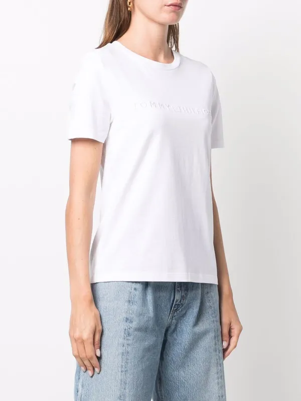 Tommy Hilfiger embroidered-logo T-shirt 