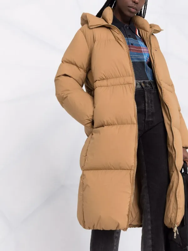 Tommy hilfiger hotsell long puffer coat