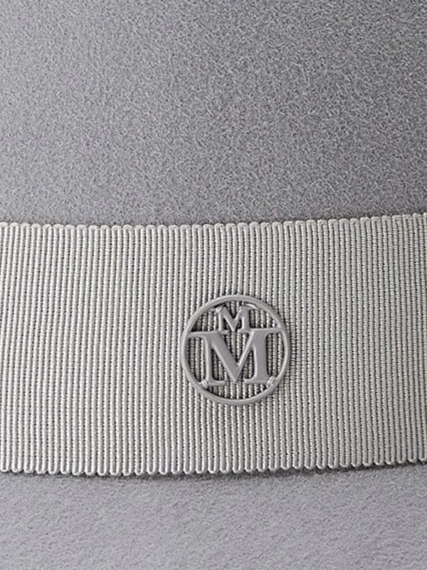 Maison Michel Kate Waterproof Felt Hat | Grey | FARFETCH CA