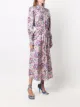 Isabel Marant floral silk shirt-dress