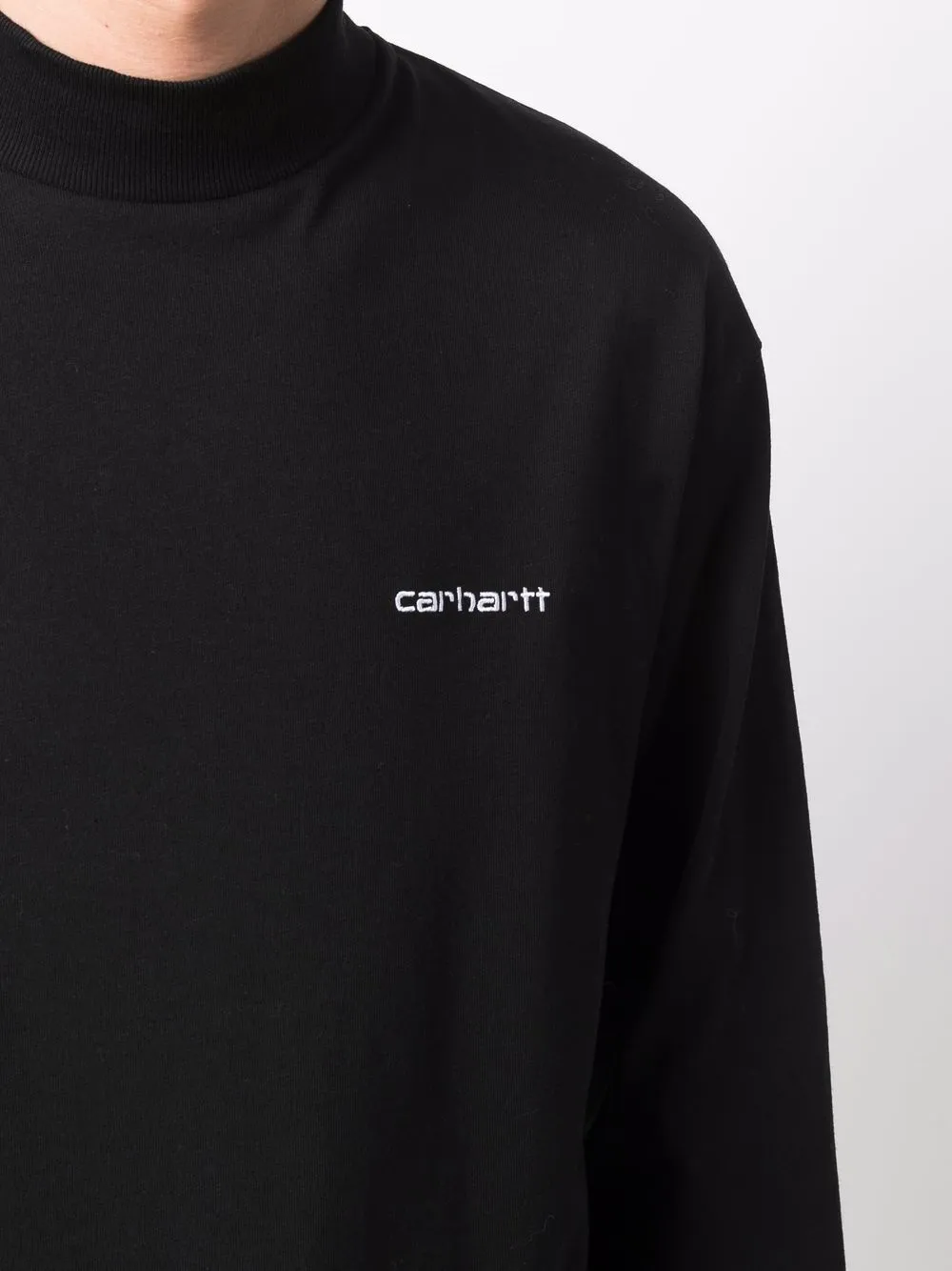 фото Carhartt wip толстовка из органического хлопка с вышитым логотипом