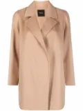 Theory double-breasted fitted blazer - Neutrals
