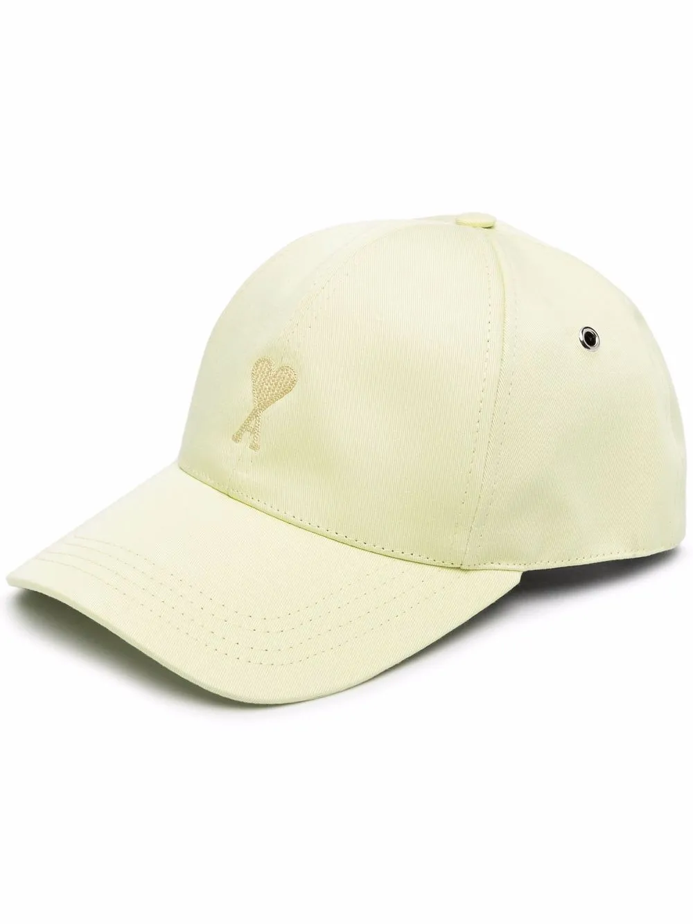 

AMI Paris gorra Ami de Coeur - Amarillo