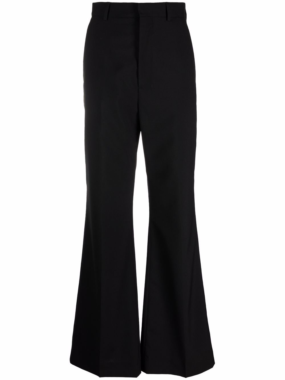 

AMI Paris pantalones de vestir acampanados - Negro