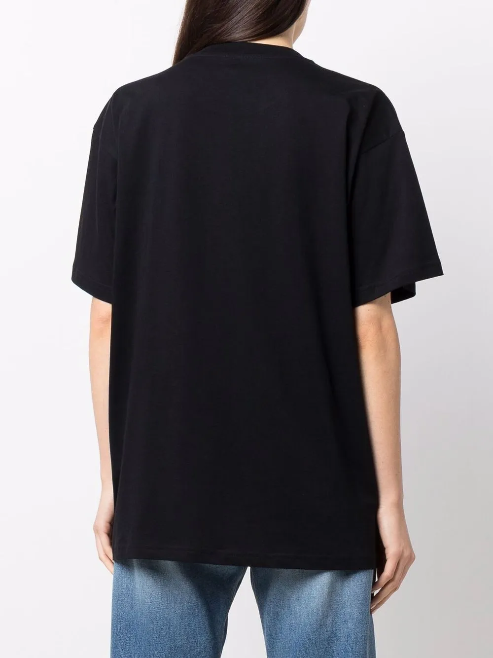 фото Moschino футболка с принтом teddy bear