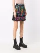 Versace Jeans Couture Plisseerock mit Logo