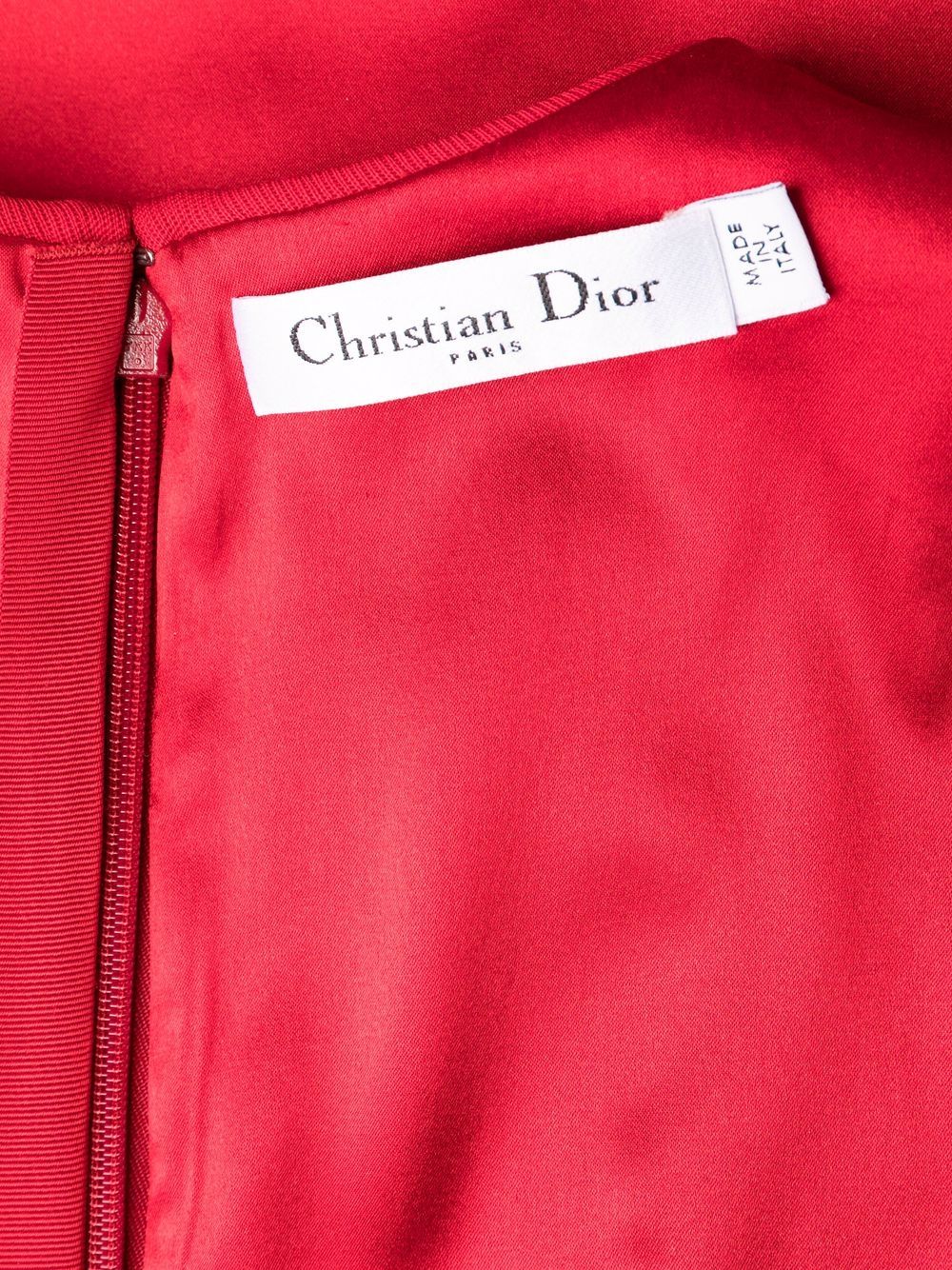 Christian Dior 2010s ruched fitted dress Women