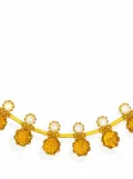 AKANSHA SETHI Roshni moonstone and citrine choker - Gold