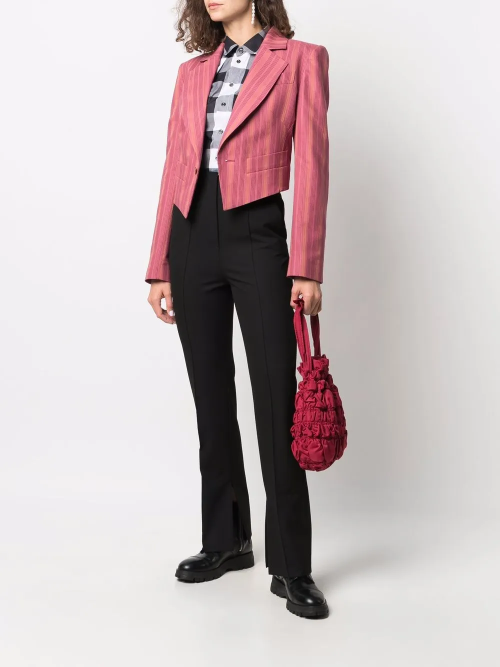 Image 2 of Vivienne Westwood Lou Lou Spencer cropped blazer