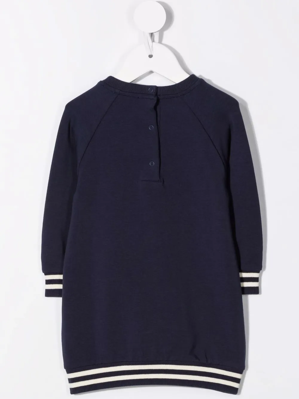 фото Moschino kids платье xylophone teddy с оборками