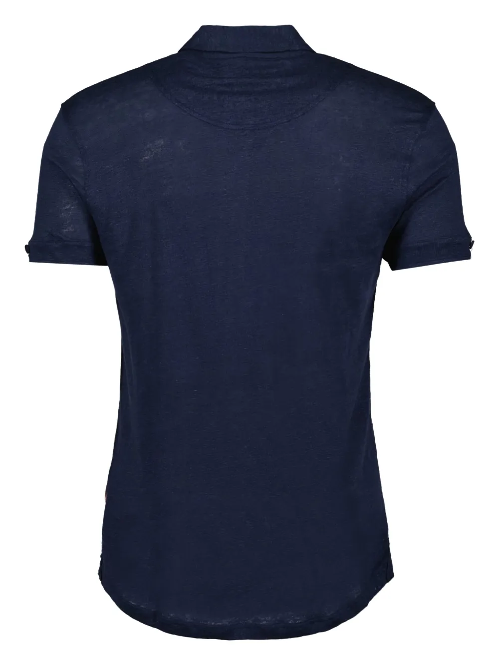 Orlebar Brown short-sleeved linen polo shirt | Polo Tops | Image 2