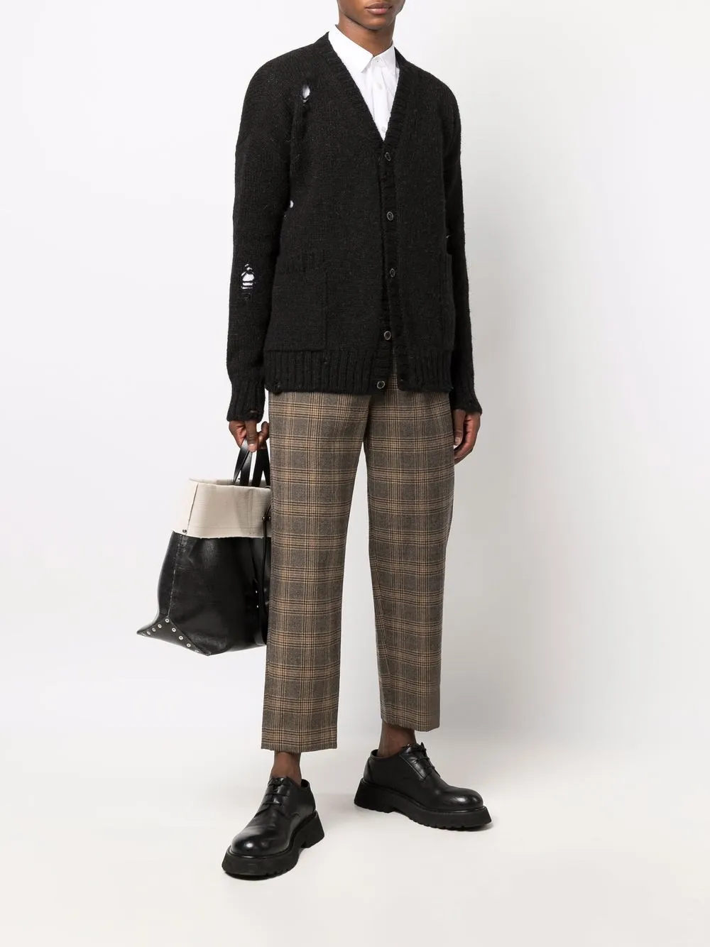 Uma Wang Cardigan mit V-Ausschnitt | Cardigans | Image 2