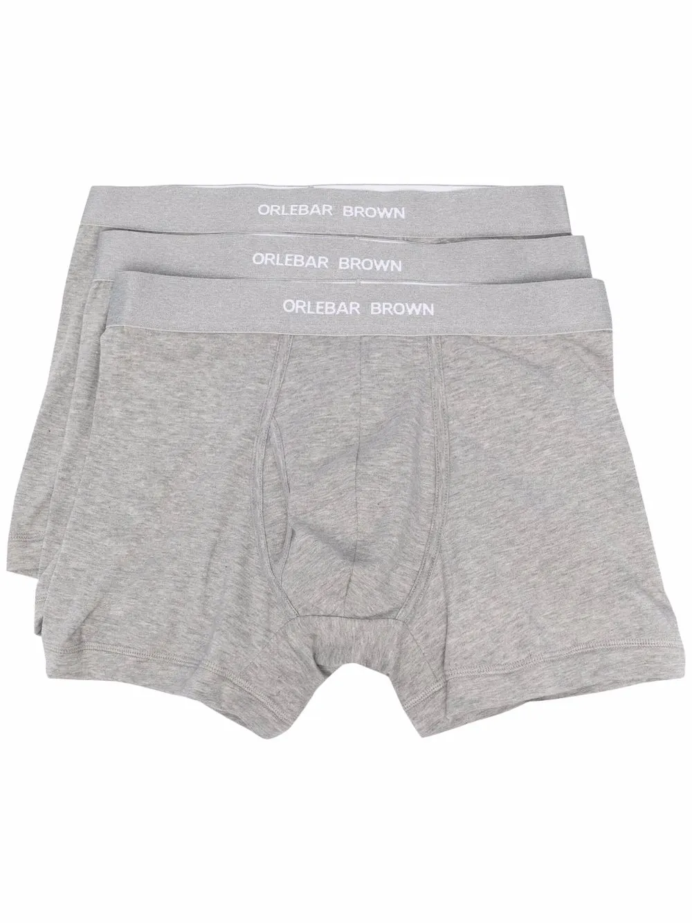 

Orlebar Brown logo-waistband cotton boxers - Grey