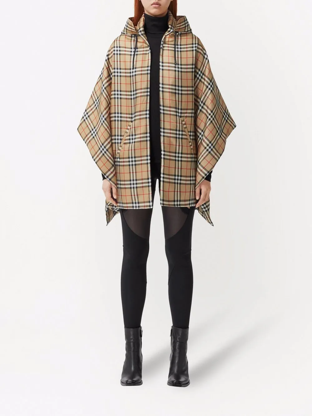 Изображение 2 из Burberry кейп в клетку Vintage Check