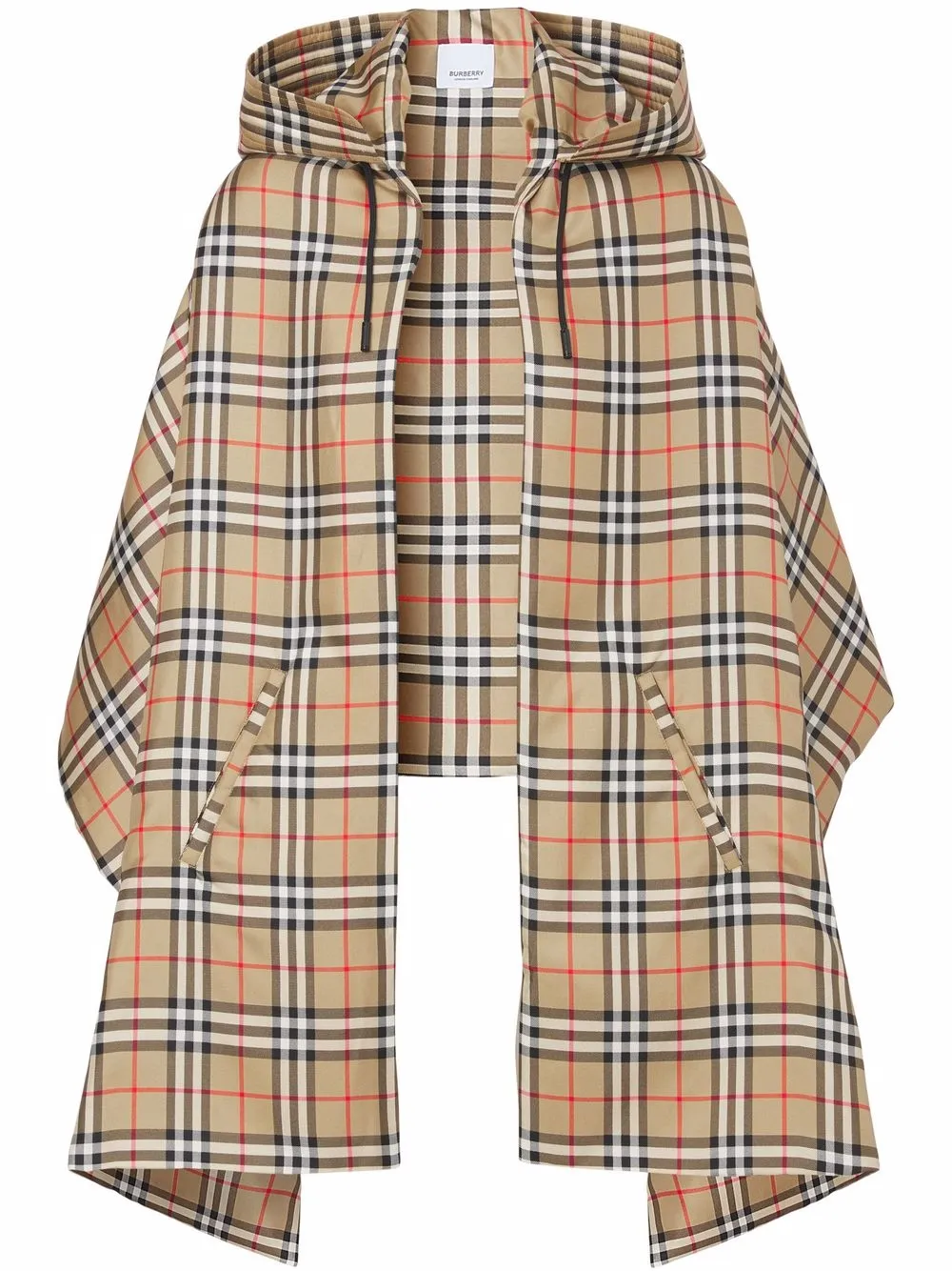 Изображение 1 из Burberry кейп в клетку Vintage Check