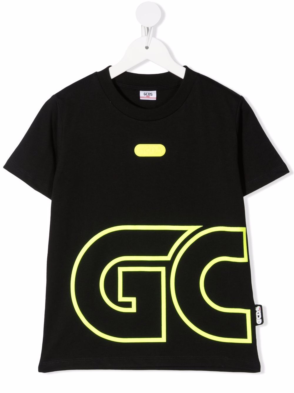 

Gcds Kids playera oversize con logo - Negro