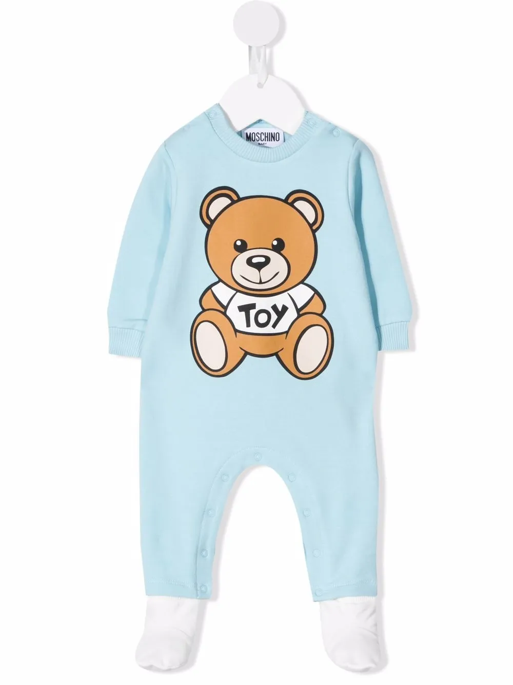 Moschino Kids Pyjama met lange mouwen Blauw
