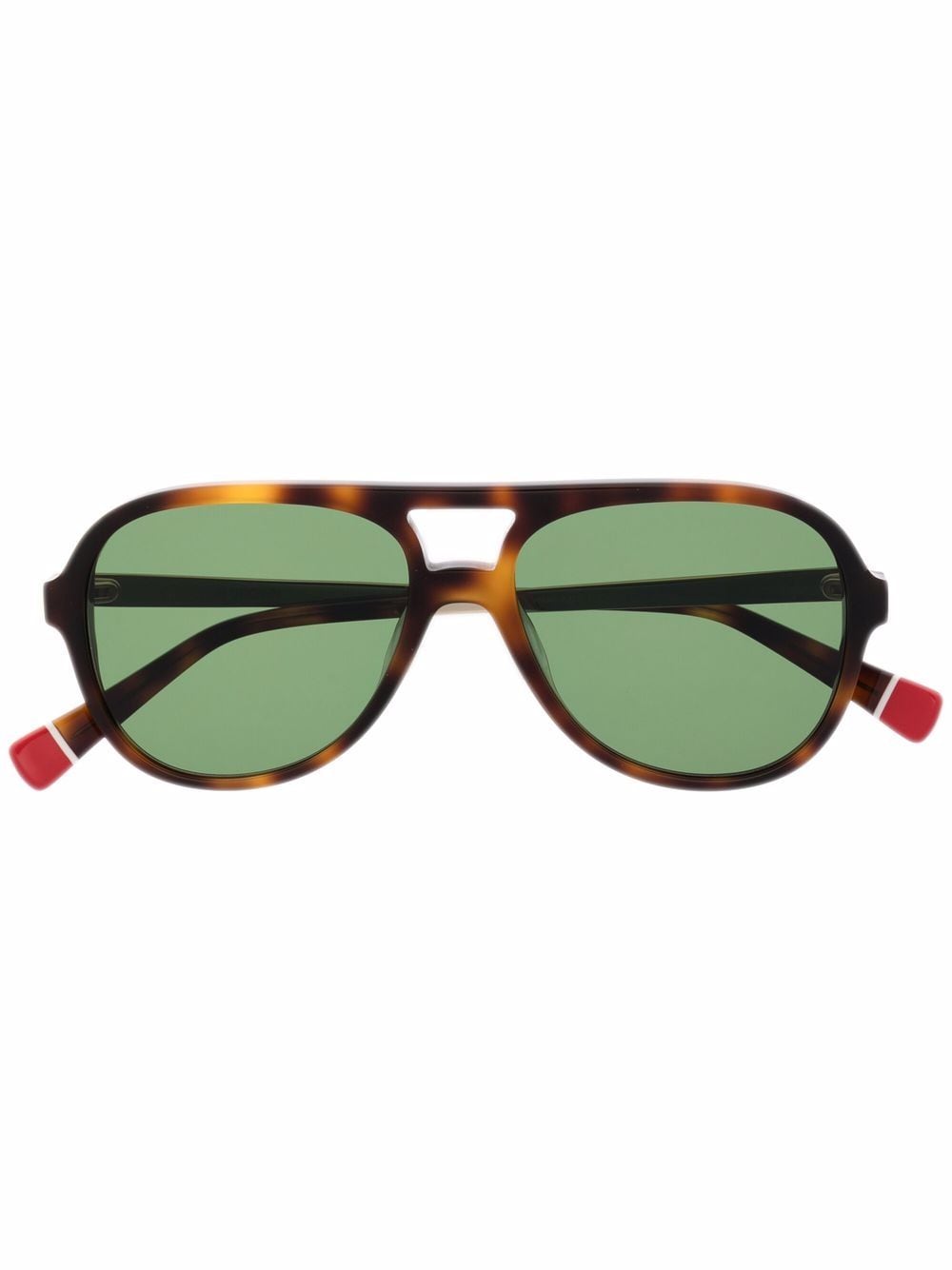 

Orlebar Brown tortoiseshell pilot-frame sunglasses