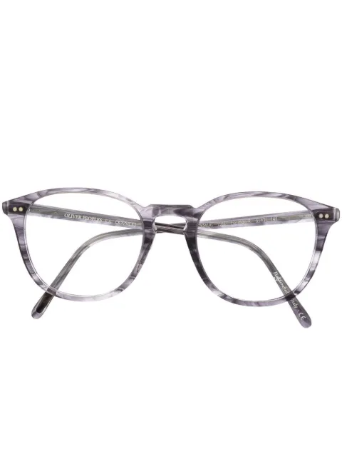 Oliver Peoples lentes con armazón redonda