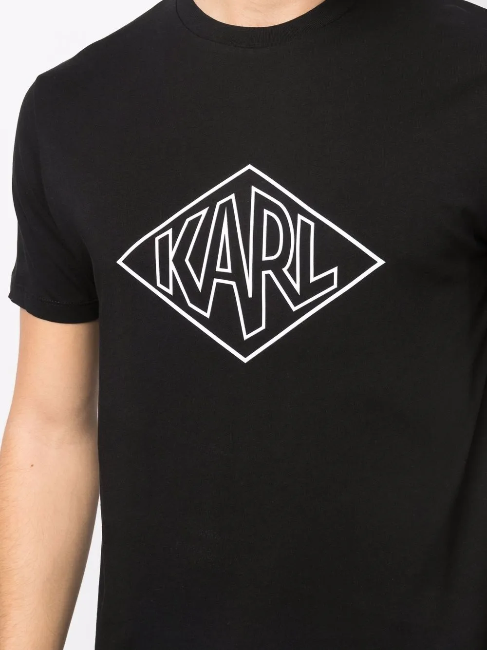 фото Karl lagerfeld футболка с логотипом