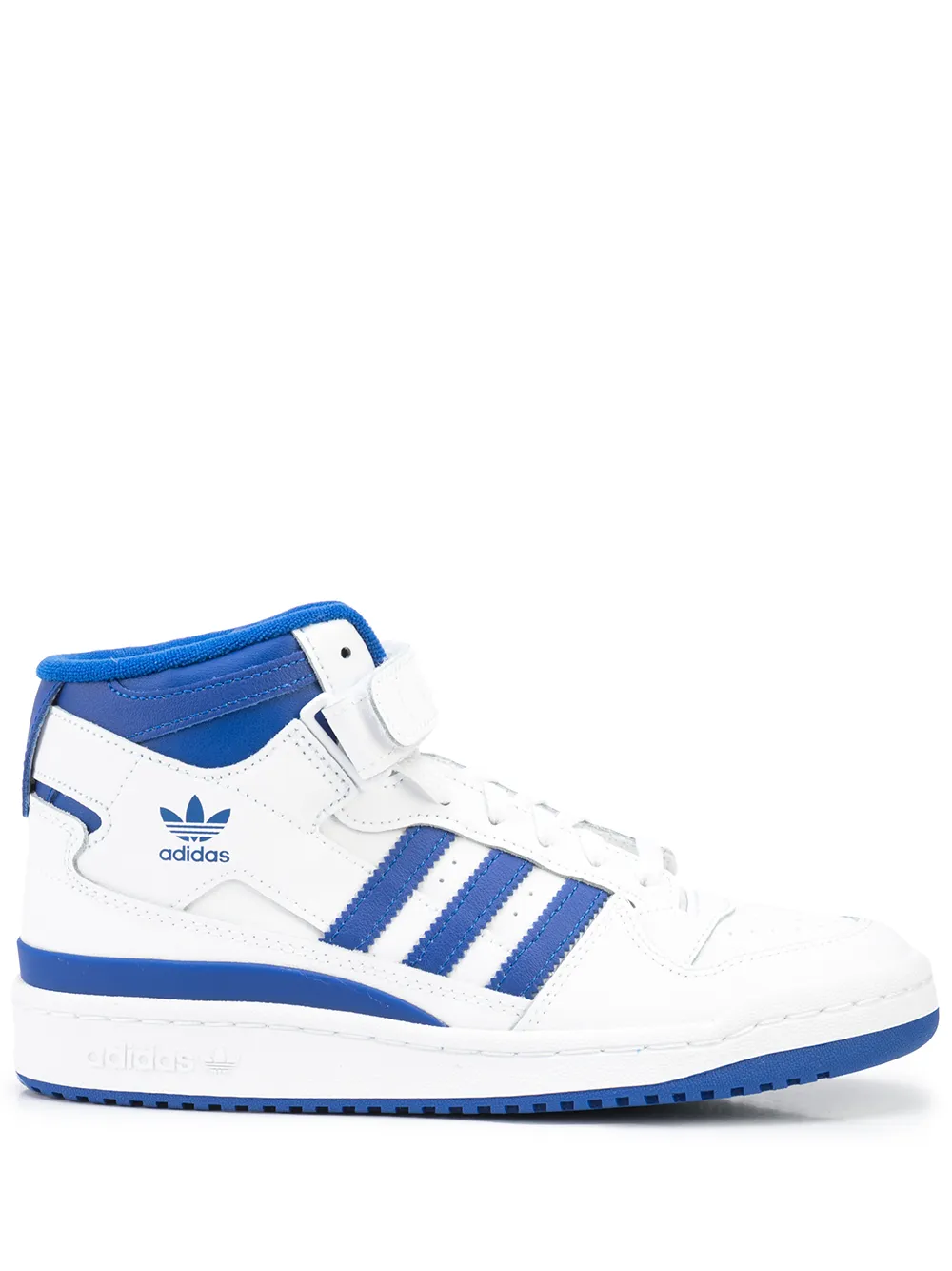 

adidas Kids tenis altos Forum - Blanco