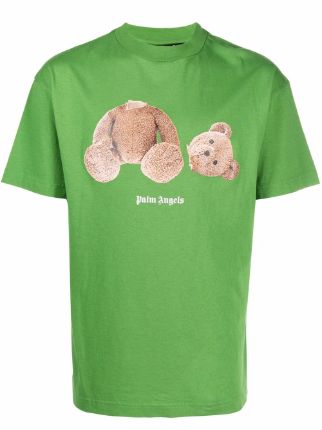 Palm Angels bear-print T-shirt - Farfetch