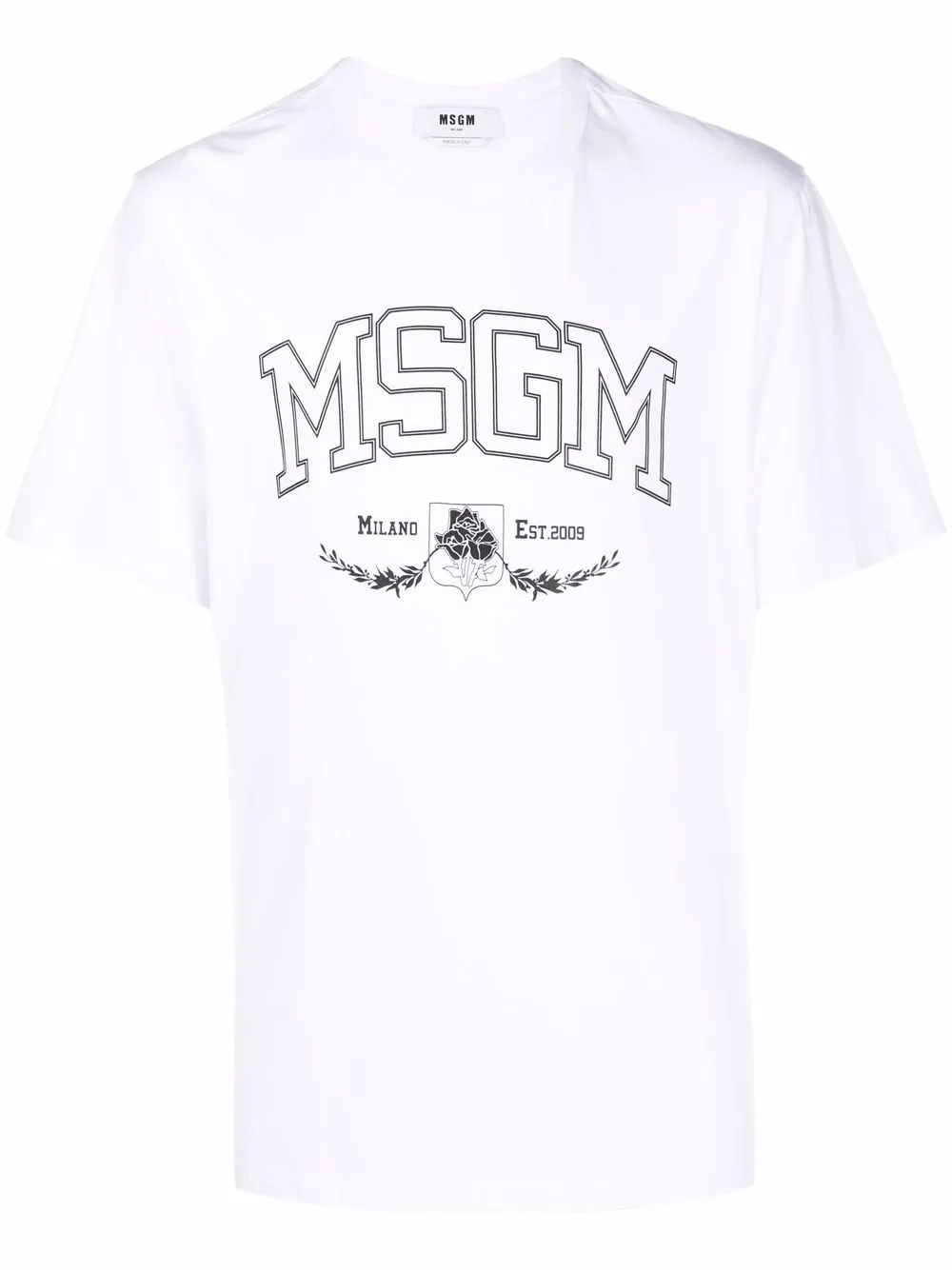 фото Msgm футболка с логотипом