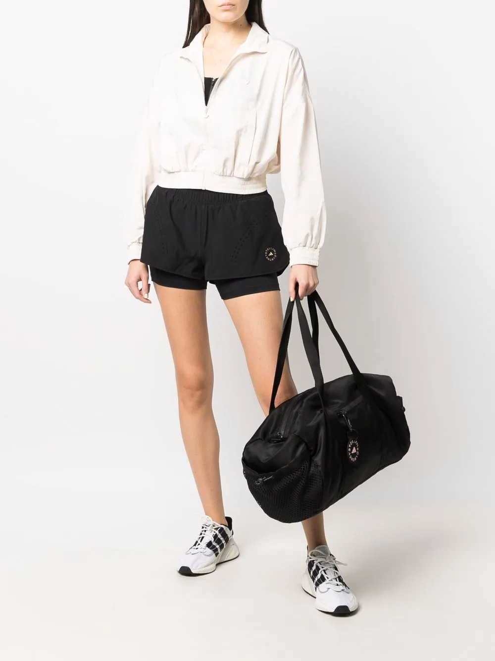 фото Adidas спортивная куртка с высоким воротником