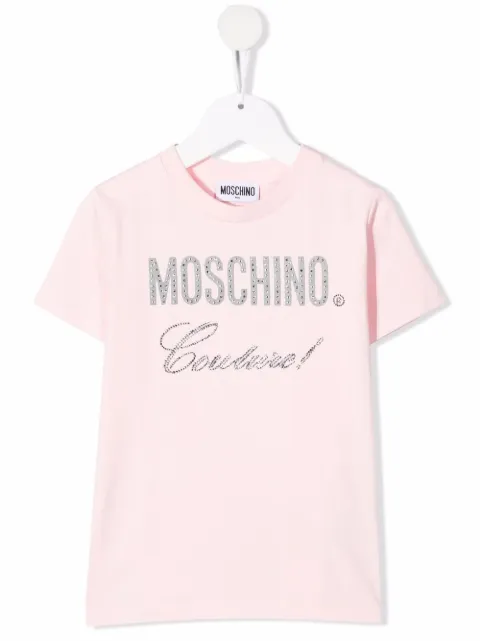 Moschino Kids Couture logo T-shirt