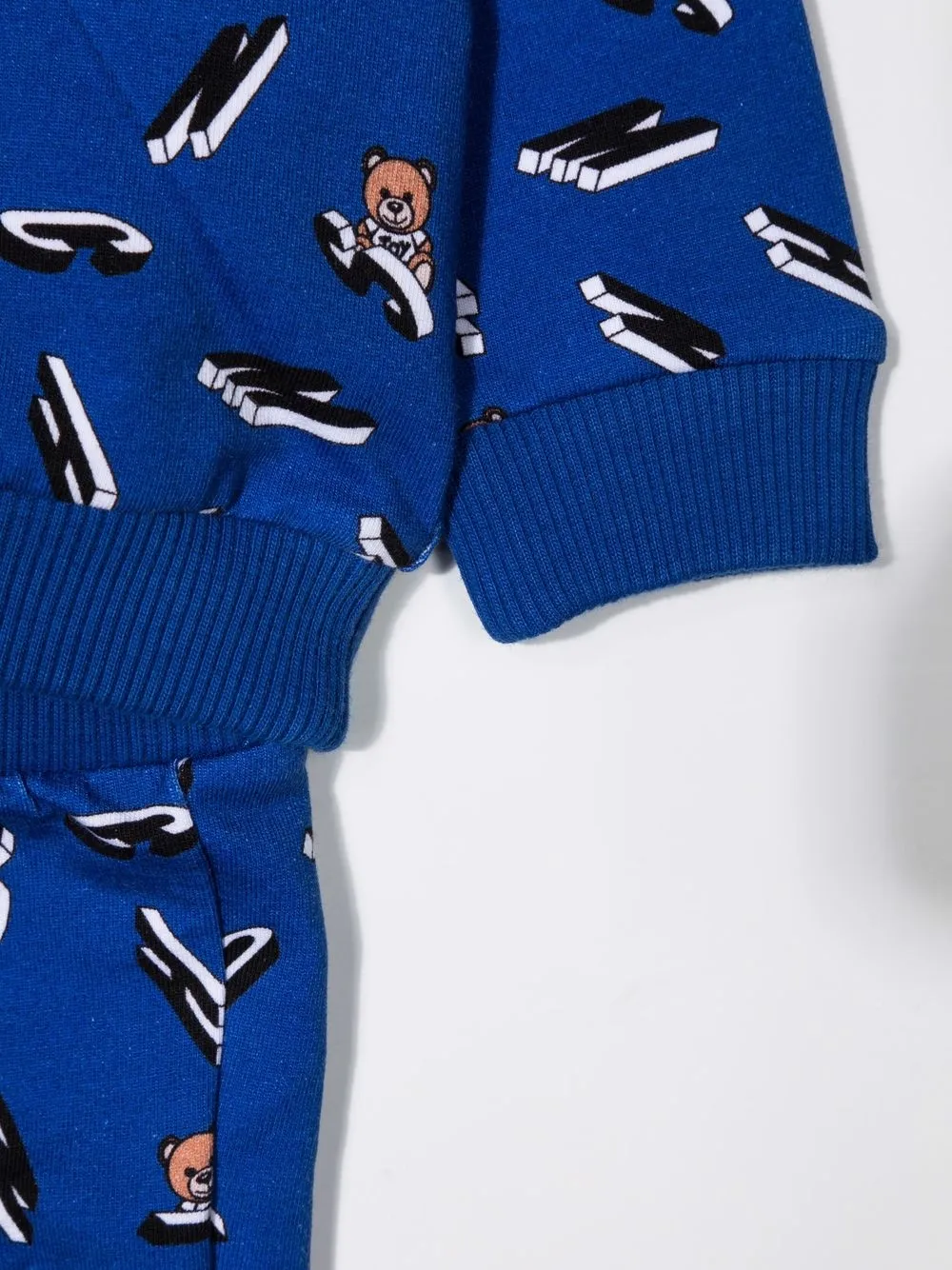 фото Moschino kids спортивный костюм с логотипом