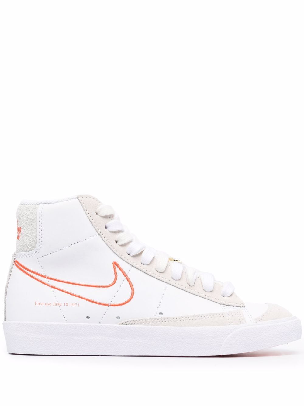 фото Nike высокие кеды blazer '77 se