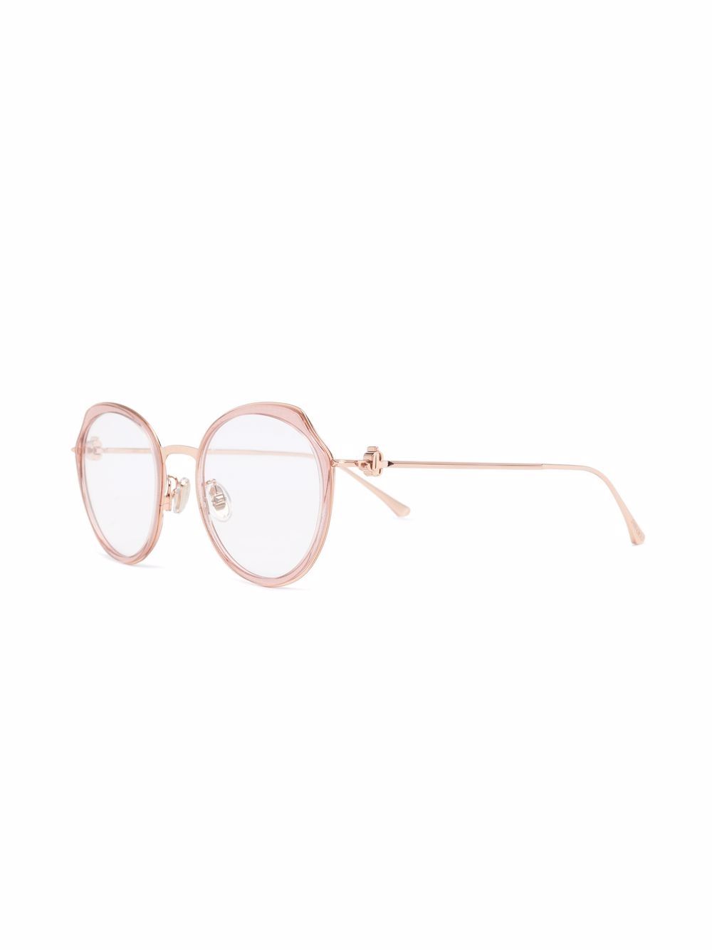 фото Jimmy choo eyewear очки в круглой оправе