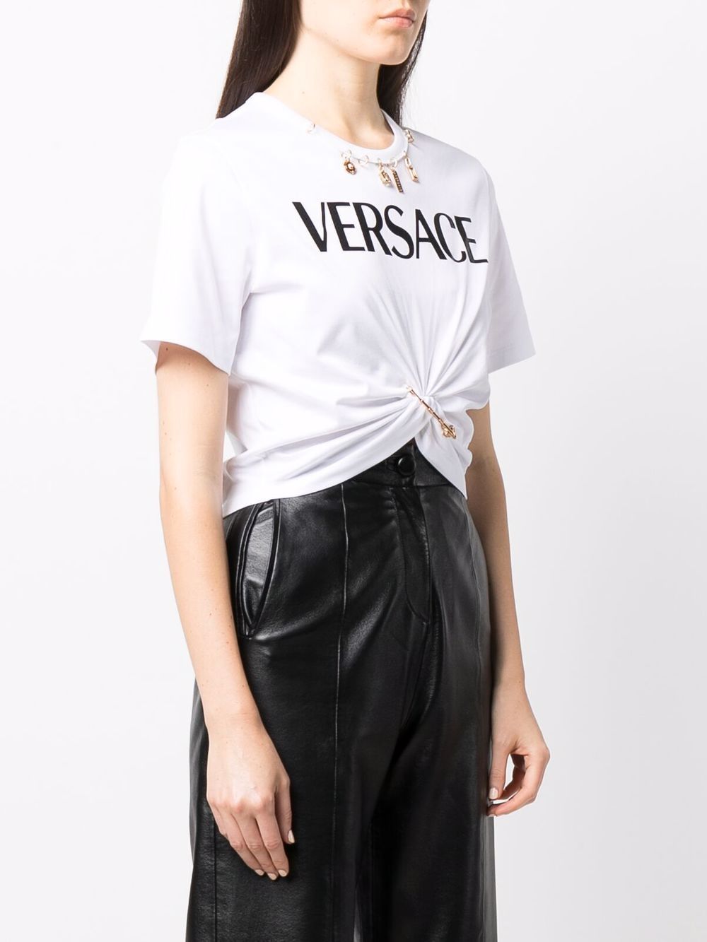 фото Versace футболка с логотипом