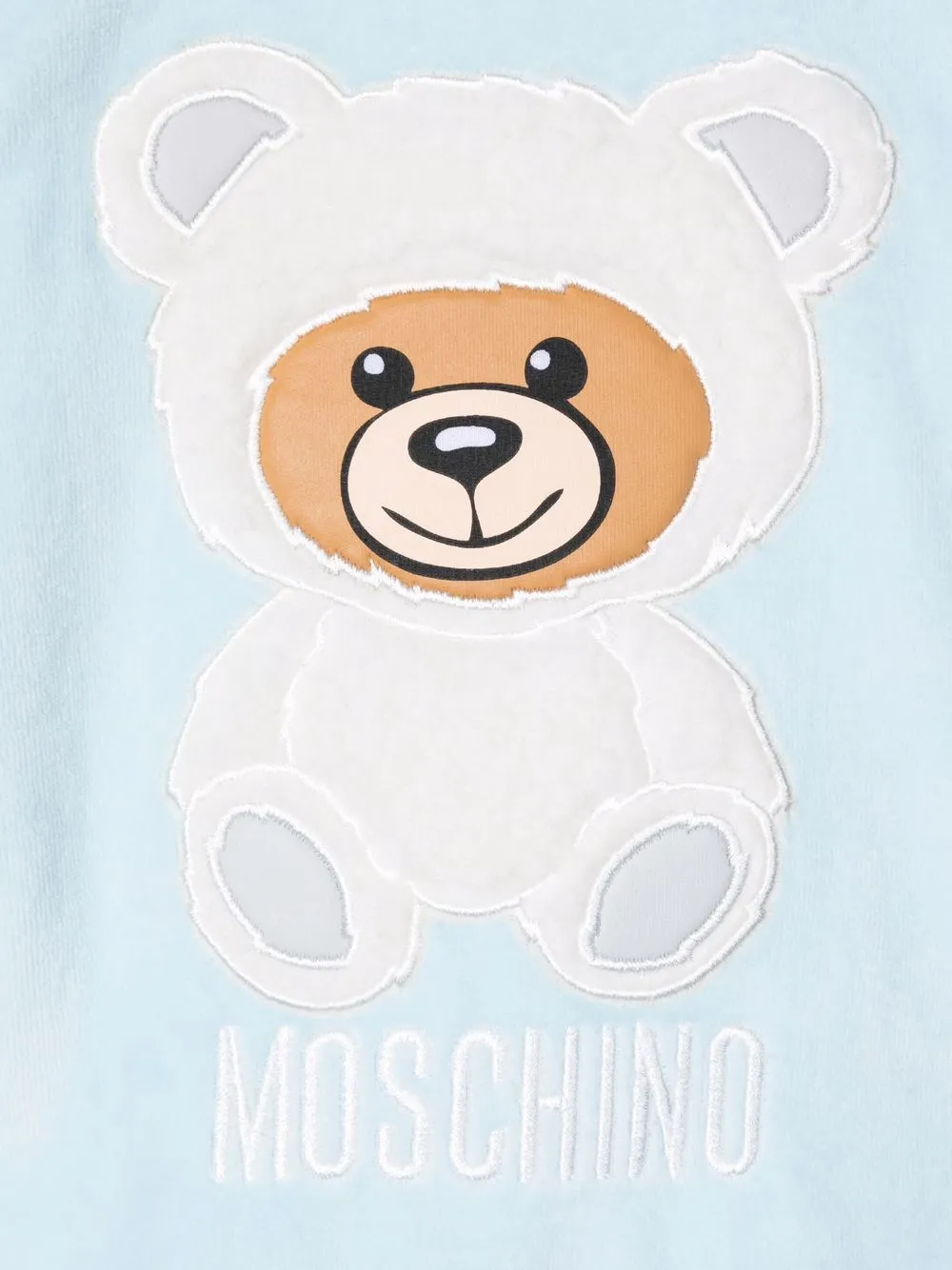 Moschino Kids Pyjama met print Blauw