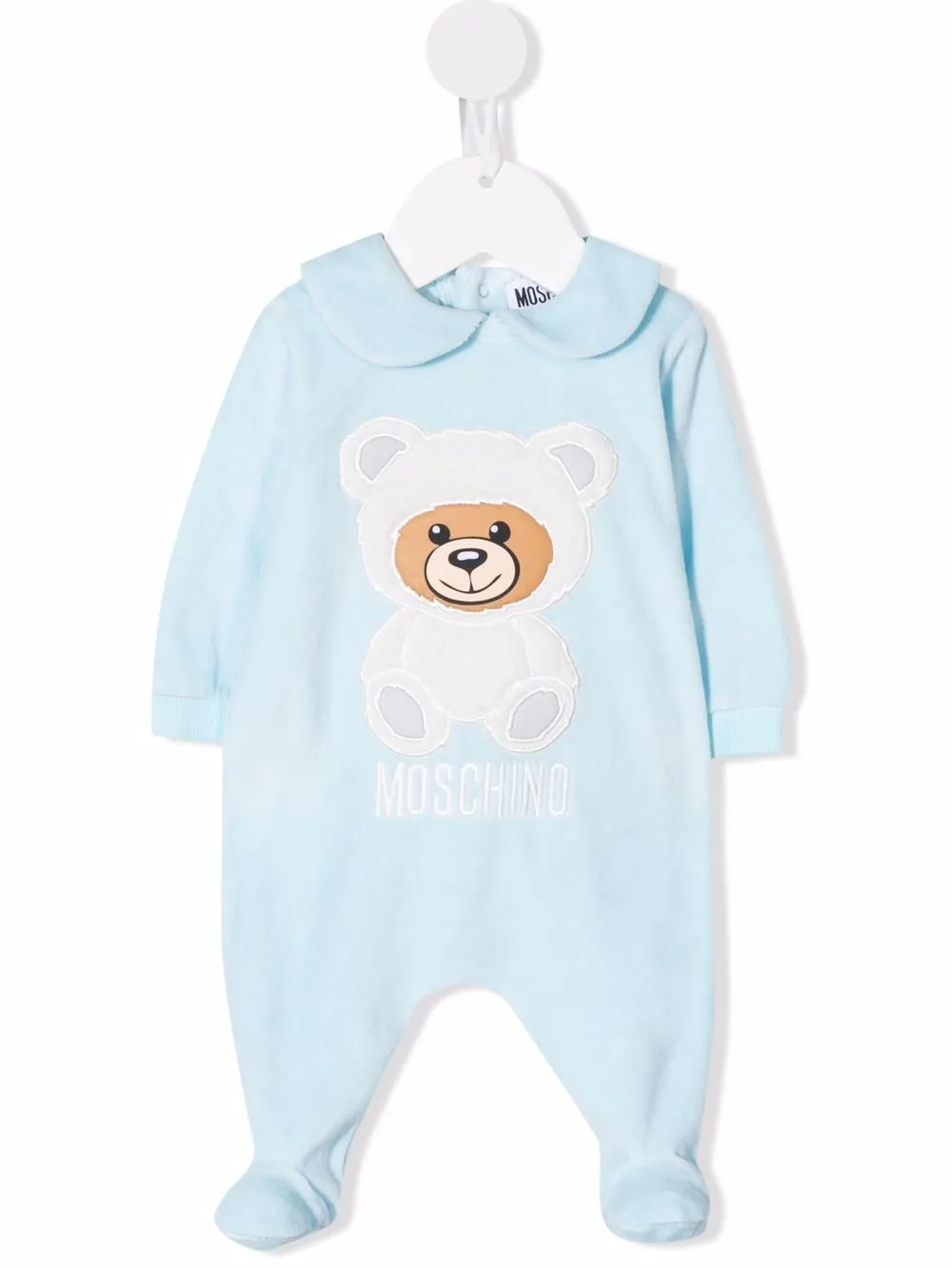 Moschino Kids Pyjama met print Blauw
