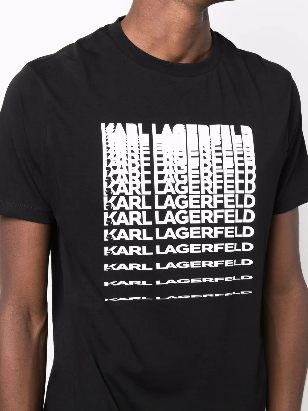 фото Karl lagerfeld футболка с логотипом