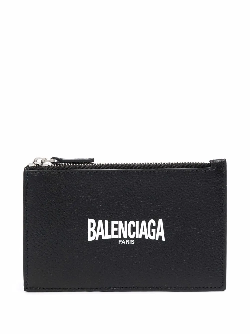 Balenciaga Portacarte con stampa - Nero