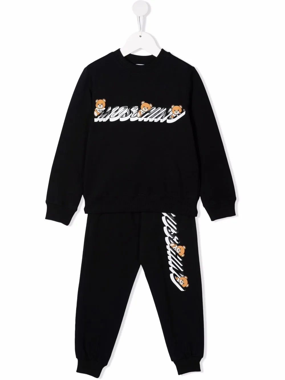 фото Moschino kids спортивный костюм с логотипом