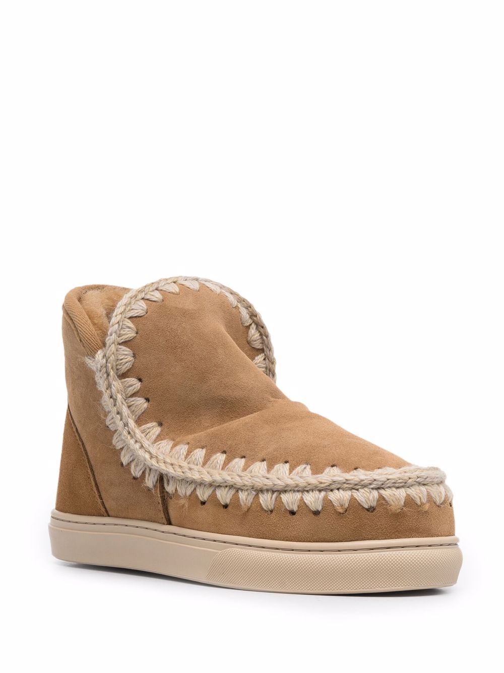 фото Mou contrast-stitch snow boots