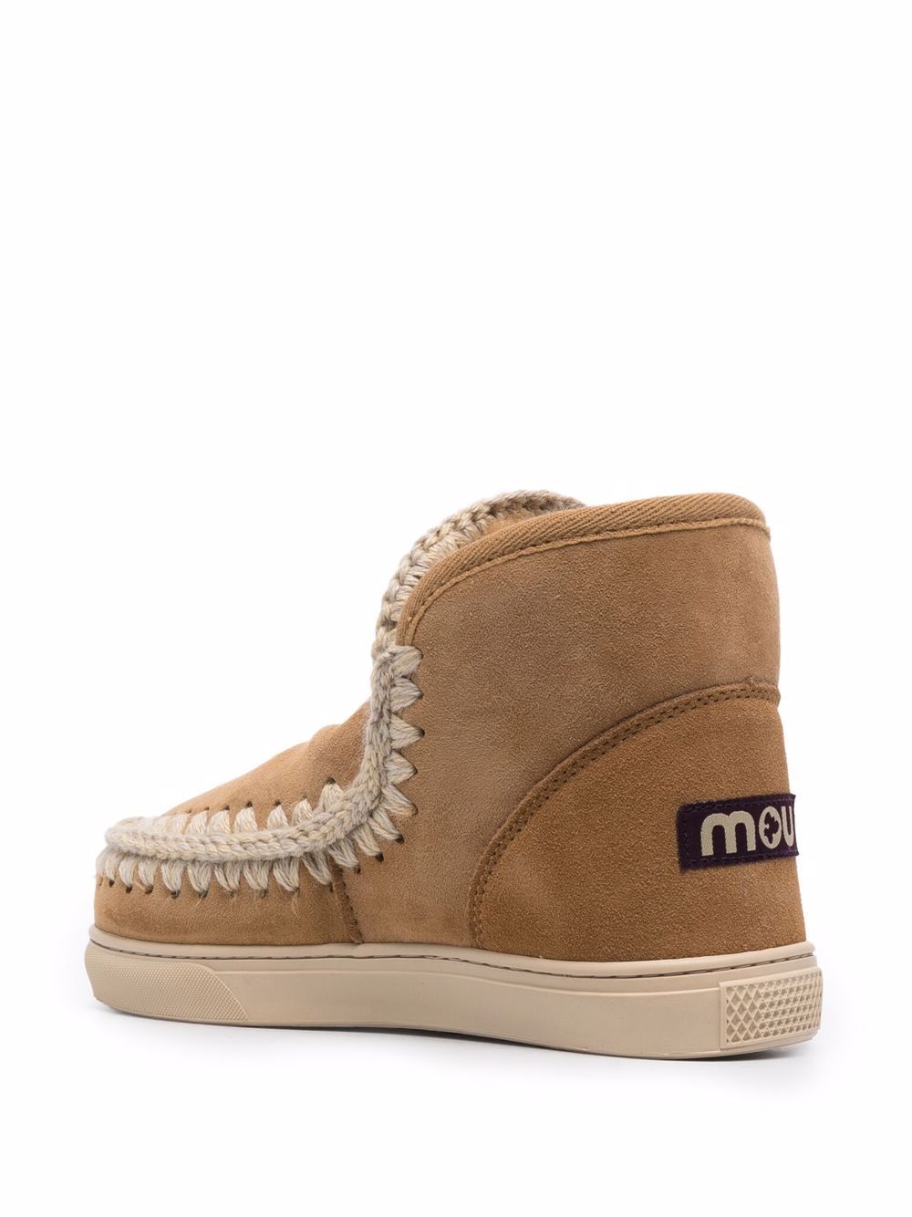 фото Mou contrast-stitch snow boots