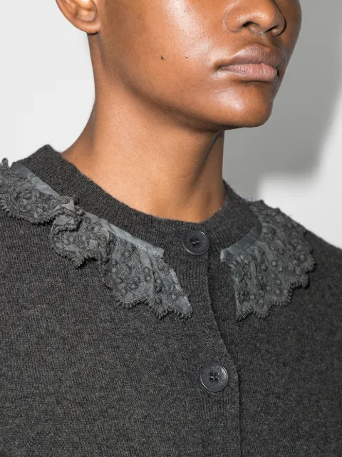Cecilie Bahnsen Farrah レーストリム カーディガン - Farfetch
