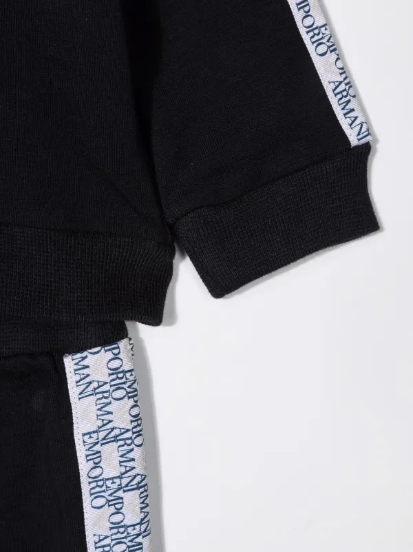 Emporio Armani Kids ロゴストライプ トラックスーツ 通販 - FARFETCH